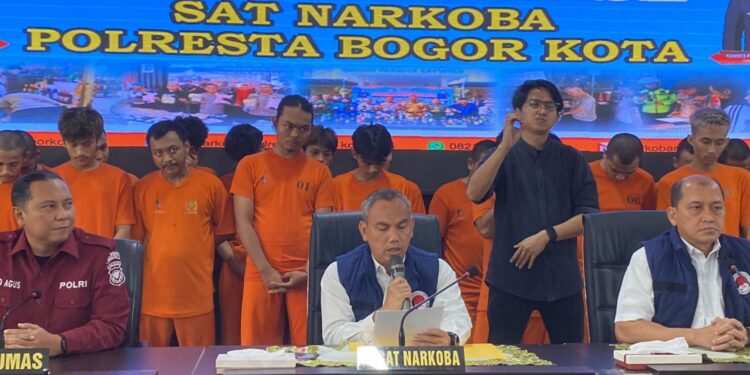 Sebulan! 33 Bandar dan Pengedar Narkoba di Kota Bogor Dibekuk Polisi, Ada yang Terancam Penjara Seumur Hidup