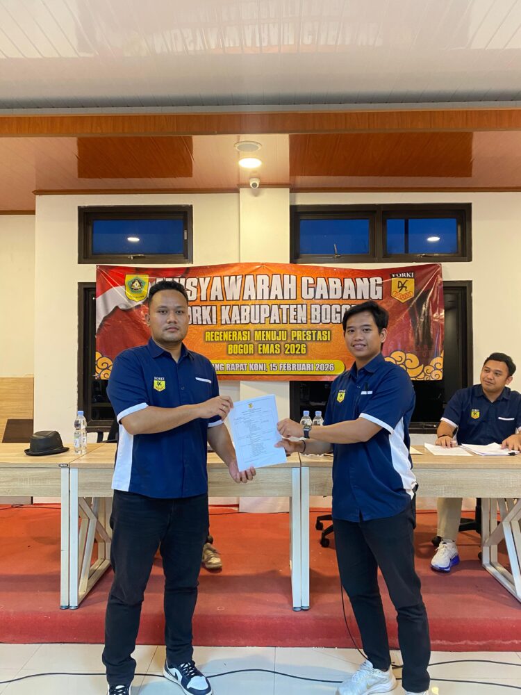 Aklamasi! Taufan Sahara Putra jadi Ketua FORKI Kabupaten Bogor 2026 -2030