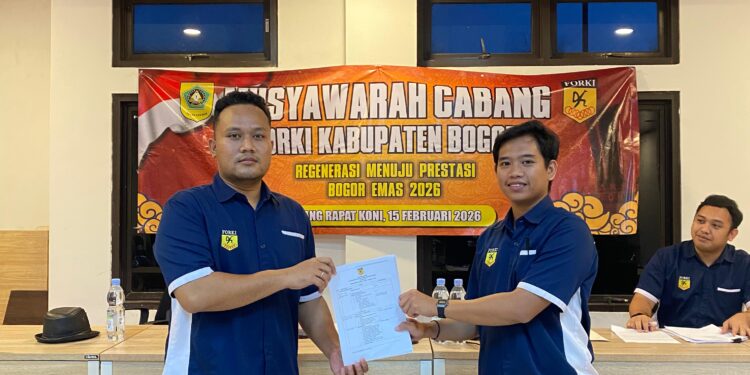 Aklamasi! Taufan Sahara Putra jadi Ketua FORKI Kabupaten Bogor 2026 -2030