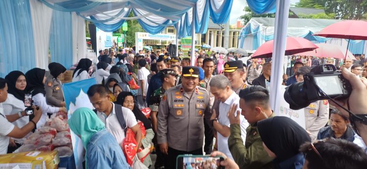 Gelar Gerakan Pangan Murah, Polri Jamin Ketersediaan Pangan