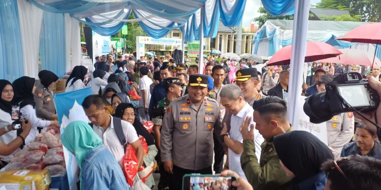 Gelar Gerakan Pangan Murah, Polri Jamin Ketersediaan Pangan