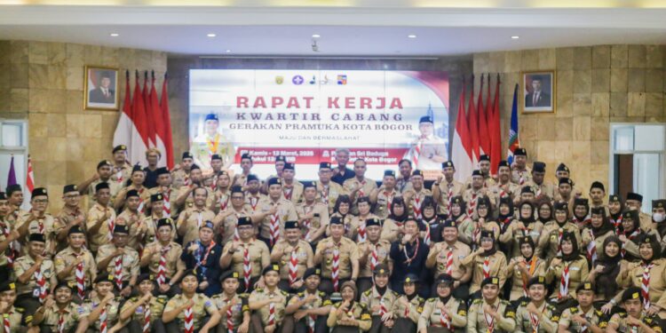 Rakercab Pramuka Kota Bogor 2026 Momentum Transformasi