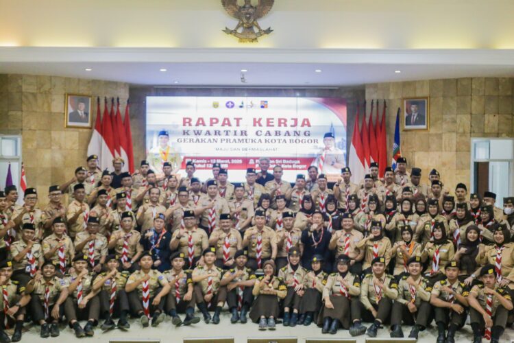 Rakercab Pramuka Kota Bogor 2026 Momentum Transformasi
