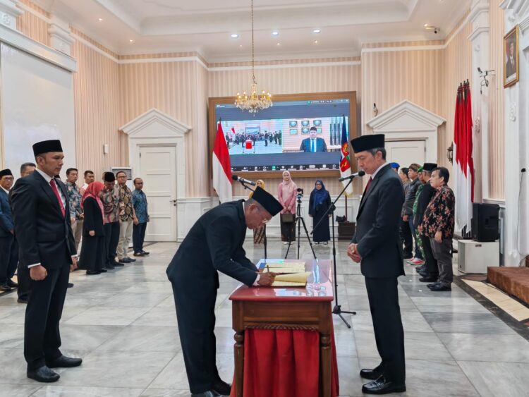2 Direktur Perumda Tirta Pakuan Kota Bogor Dilantik, 1 Kursi Masih Kosong