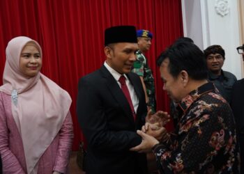 Pesan Ketua DPRD Kota Bogor ke Direksi Baru Perumda Tirta Pakuan