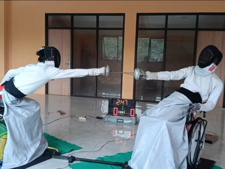 Perdana! Tim Anggar Kursi Roda Kabupaten Bogor Siap Cetak Atlet Nasional di Ajang Peparda VII Jabar 2026