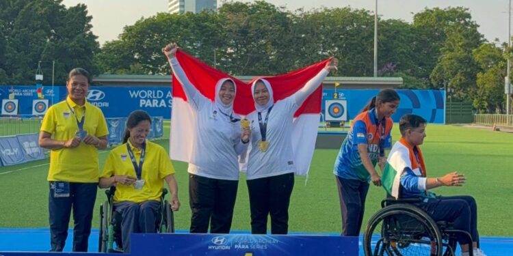 Selamat! Atlet Panahan Bogor Noviera Ross Sabet Emas di Bangkok 2026 Hyundai World Archery Para Series