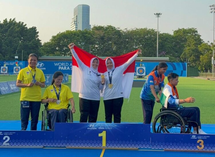 Selamat! Atlet Panahan Bogor Noviera Ross Sabet Emas di Bangkok 2026 Hyundai World Archery Para Series