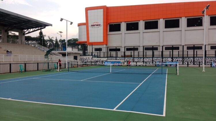 Bakal Mendunia! Lapangan Tenis Kapten Muslihat Pakansari jadi Venue Indonesia Vs Rumania di Piala Davis World Group II