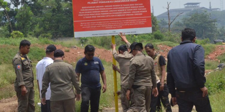Pemkab Bogor Segel TPAS Liar di Klapanunggal, Pengelola Terancam Diproses Hukum