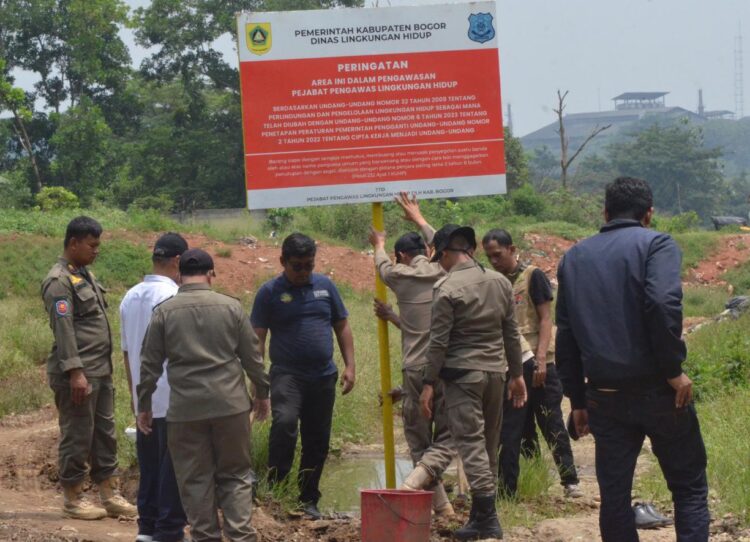 Pemkab Bogor Segel TPAS Liar di Klapanunggal, Pengelola Terancam Diproses Hukum