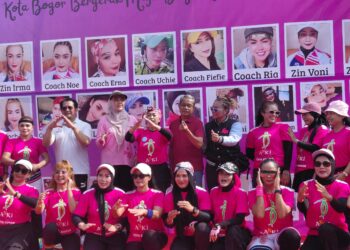 Senam Sehat ASKI Kota Bogor Diserbu Ratusan Peserta, UMKM Ikut Panen Pengunjung