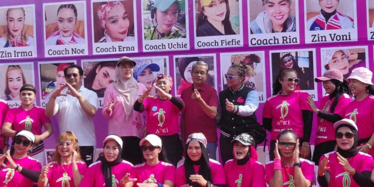 Senam Sehat ASKI Kota Bogor Diserbu Ratusan Peserta, UMKM Ikut Panen Pengunjung