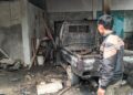 Pickup Terbakar Saat Isi BBM di Bogor, Diduga Dipicu Korsleting