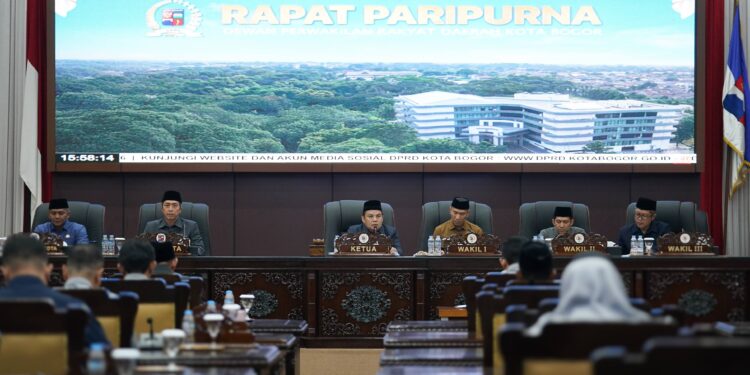 Paripurna DPRD Kota Bogor Bahas 3 Perda Strategis hingga Evaluasi Kinerja Pemkot