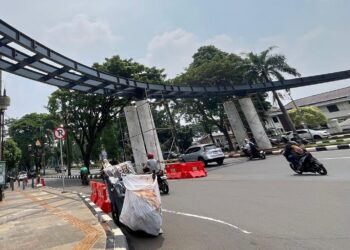 JPO Tegar Beriman Siap jadi Spot Foto Baru Warga Bogor