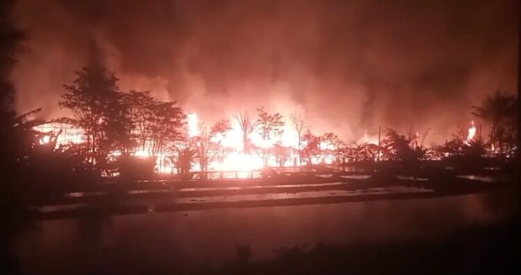 Kebakaran Hebat Hanguskan Peternakan Ayam di Bogor, Api Diduga Berasal dari Korsleting