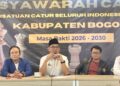 Terpilih Aklamasi! Ajat Rochmat Jatnika Nahkodai Percasi Kabupaten Bogor Hingga 2030, Target 4 Emas di Porprov Jabar 2026