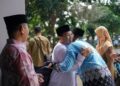 Ketua DPRD Kota Bogor Lepas Jamaah Haji Kloter 27 di Masjid Raya Bogor, Ini Pesannya
