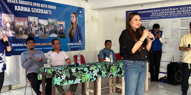 Karina Soerbakti Dengarkan Keluhan Warga Bogor Tengah, Janji Cari Solusi Terbaik