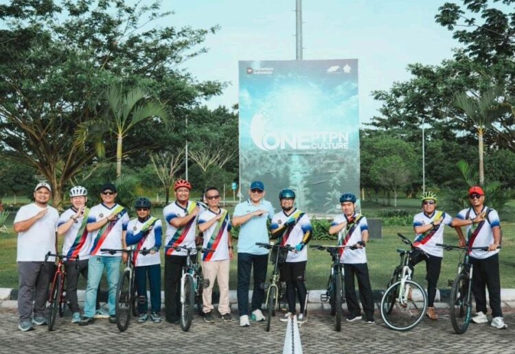 Holding Perkebunan Nusantara Dorong Efisiensi Energi melalui Gerakan Bike to Work PTPN IV Regional III