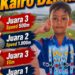 Keren! Muhammad Kairo Dzahin, Bocah asal Bogor Borong 4 Medali Kejurnas Sepatu Roda di Semarang