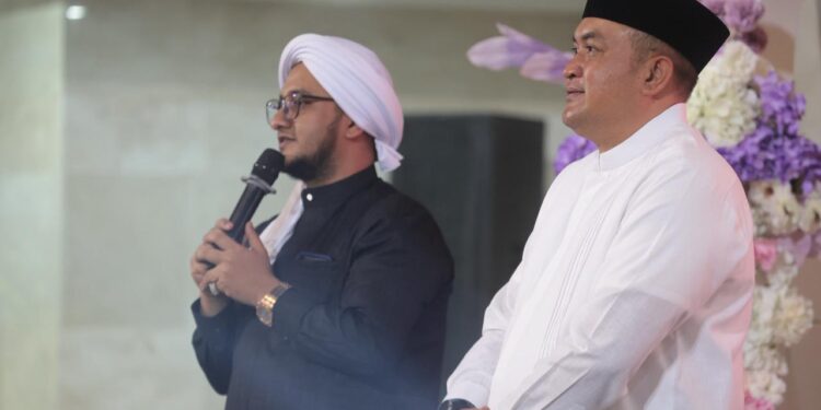 Rudy Susmanto Salat Subuh Berjamaah Bersama Habib Mahdi, Ini Pesannya untuk Warga Bogor
