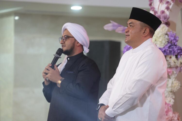 Rudy Susmanto Salat Subuh Berjamaah Bersama Habib Mahdi, Ini Pesannya untuk Warga Bogor