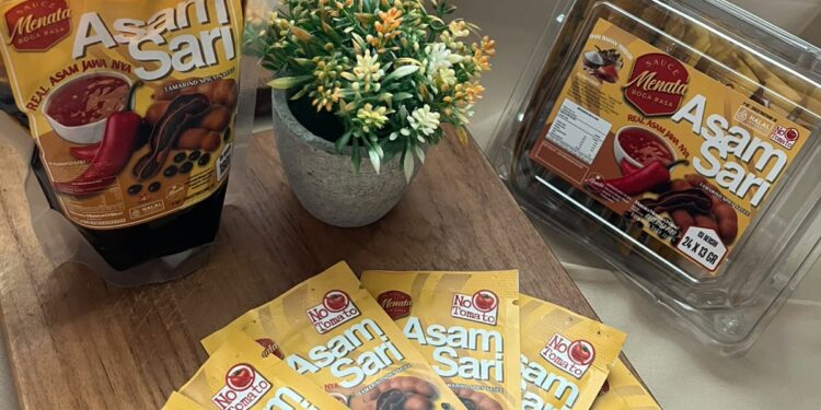 Menata Asam Sari Hadirkan Inovasi Saus Berbahan Dasar Asam Jawa untuk Kuliner Indonesia