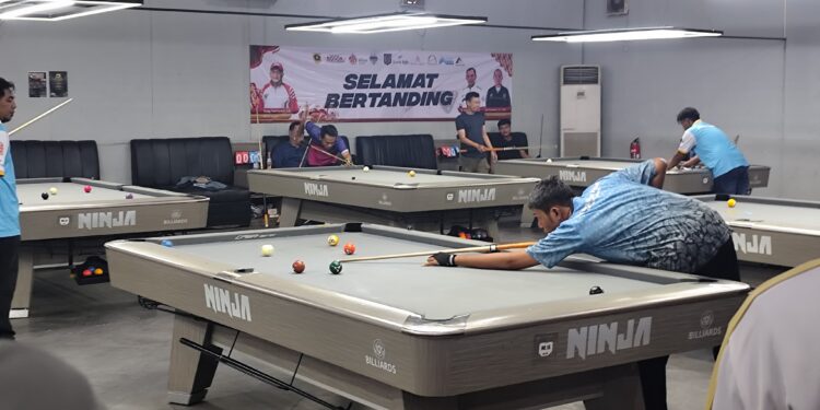 200 ASN dan Pegawai BUMD Kabupaten Bogor Meriahkan Turnamen Biliar Bupati Cup 2026