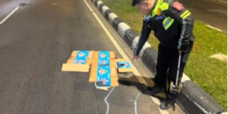 Kecelakaan Maut di Jalan Alternatif Pakansari Bogor, Dua Pemuda Tewas usai Tabrak Pembatas Jalan