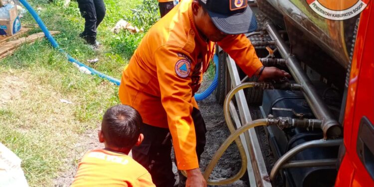 Kemarau Mulai Melanda Bogor, 517 Warga di Citeureup Kesulitan Air Bersih