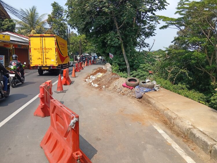 Perbaikan Longsor Kebon Pedes Bogor Mulai Dikerjakan, Pengendara Siap-siap Hadapi Sistem Buka Tutup Jalan