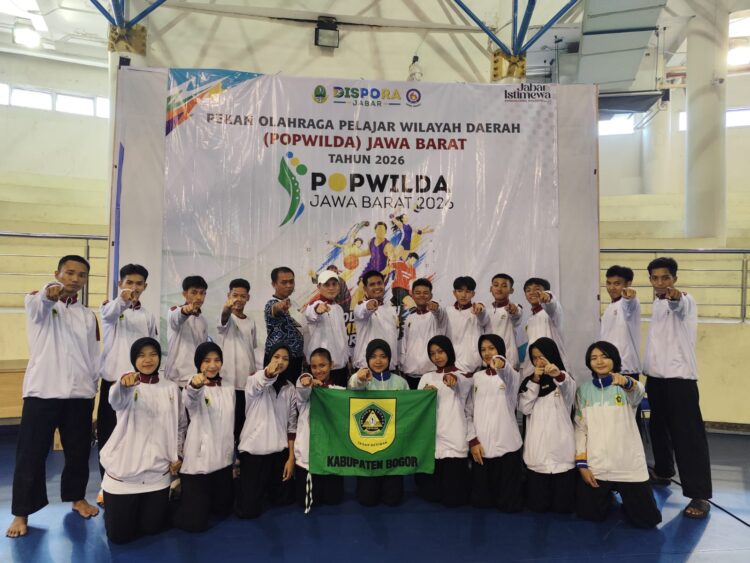 Luar Biasa! Tim Pencak Silat Kabupaten Bogor Borong 15 Medali di Popwilda Jabar 2026, 5 Diantaranya Emas