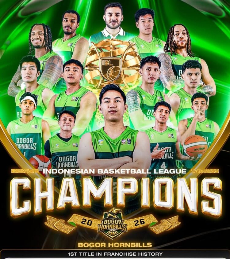 Selamat! Bogor Hornbills Juara IBL GoPay 2026, Jadi Kado Manis HJB ke-544
