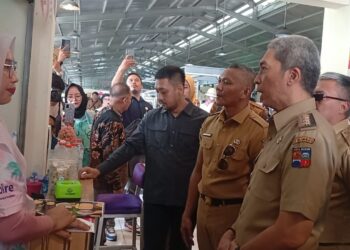 Pasar Jambu Dua Bogor Banjir Peminat, Dedie Rachim Minta Tarif Kios Jangan Cepat Naik