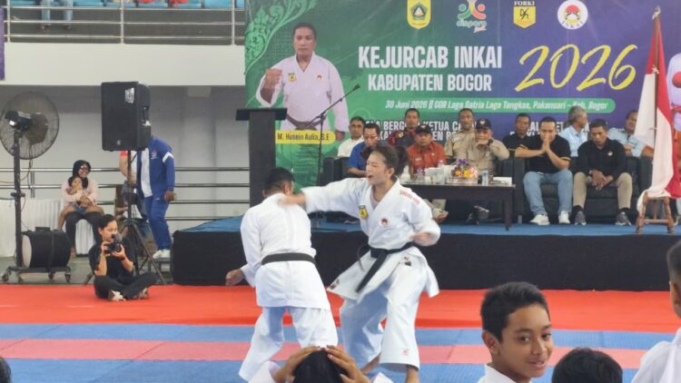 500 Karateka Ikuti Kejurcab INKAI Kabupaten Bogor, Atlet Terbaik Disiapkan Tembus Level Nasional