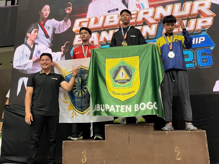 Luar Biasa! Atlet Taekwondo PPOPM Kabupaten Bogor Raih 5 Emas di Gubernur Banten Cup 2026, Ini Daftarnya