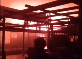 Korsleting CCTV Bikin Tiga Kios di Pasar Parung Bogor Ludes Terbakar, Kerugian Capai Rp250 Juta