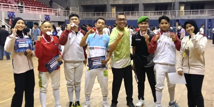 Atlet Anggar Kabupaten Bogor Bikin Bangga, Borong Medali di Kejuaraan Open Pelajar Palembang 2026