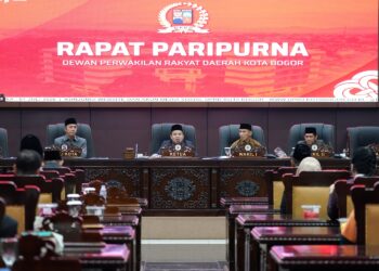 Rapat Paripurna, DPRD Kota Bogor Bahas Raperda Strategis Perkuat Pembangunan Kota