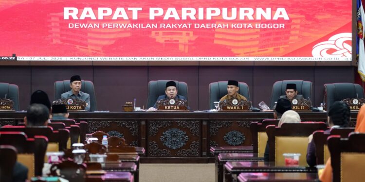 Rapat Paripurna, DPRD Kota Bogor Bahas Raperda Strategis Perkuat Pembangunan Kota