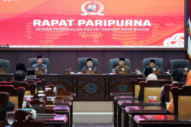 Rapat Paripurna, DPRD Kota Bogor Bahas Raperda Strategis Perkuat Pembangunan Kota