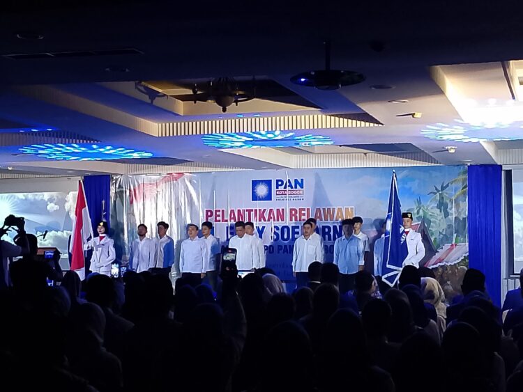 PAN Kota Bogor Lantik Ribuan Relawan hingga Pengurus Kecamatan, Dedie Rachim Pasang Target 10 Kursi DPRD di Pemilu 2029