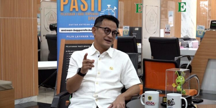 Realisasi PAD Kabupaten Bogor Baru Capai Rp1,9 Triliun, Bappenda Gandeng Kejaksaan Tagih Piutang PBB