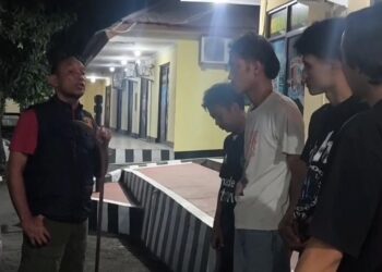 Ratusan Remaja Diduga Gangster Hendak Tawuran di Flyover Cileungsi Bogor, Tiga Orang Diamankan Beserta Celurit