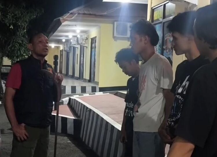 Ratusan Remaja Diduga Gangster Hendak Tawuran di Flyover Cileungsi Bogor, Tiga Orang Diamankan Beserta Celurit