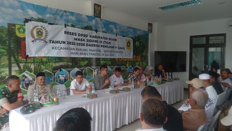 Reses DPRD Kabupaten Bogor di Parungpanjang, Usulan Rumah Sakit dan Jembatan Penghubung Mencuat