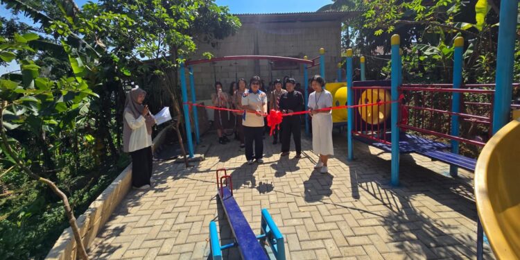 TBM Sheeka Baca di Babakan Madang Bogor Kini Punya Playground, Anak-anak Makin Betah Membaca