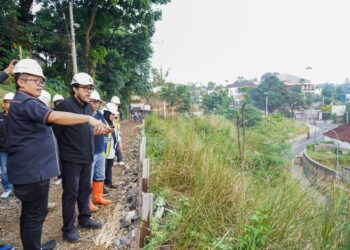 Ono Surono Tinjau Pembangunan Jalan Baru Batutulis Bogor, Proyek Ditarget Rampung Oktober 2026